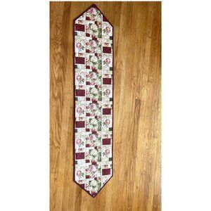 Cotton furniture runner size 71"x14.5"